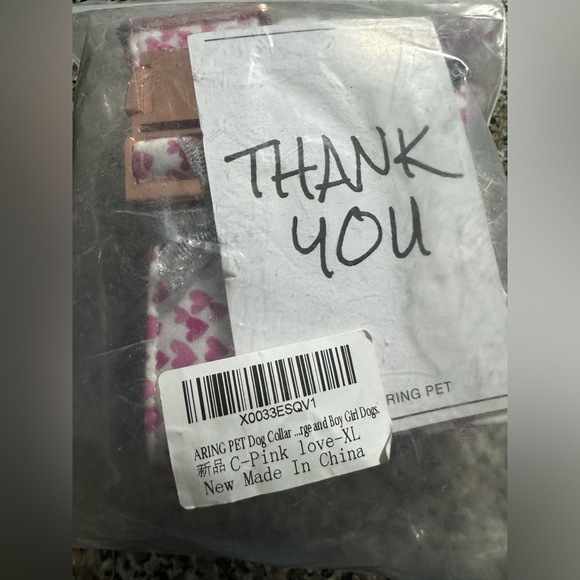 XL NWT ARING PET Valentine's Day Dog Collar, Adorable Bowtie Dog Collars - Picture 9 of 9